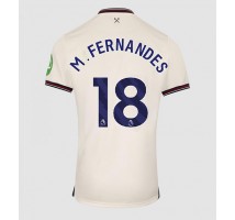 West Ham United Mateus Fernandes #18 Koszulka Wyjazdowa 2025-26 Krótki Rękaw